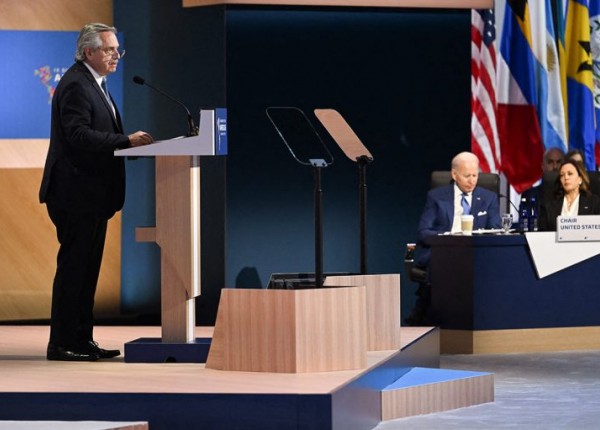 Alberto Fernández en Novena Cumbre de las Américas