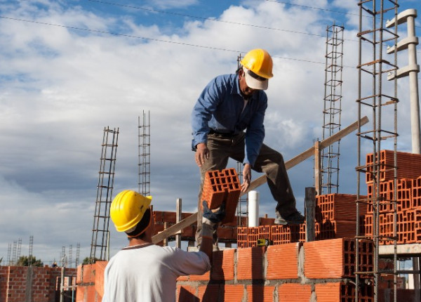 Trabajadores de la construccion