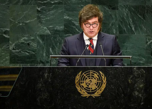 Javier Milei en discurso en Asamblea General ONU 2026