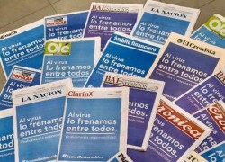 Portadas diarios Al virus lo frenamos entre todos