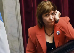 Patricia Bullrich en el Senado