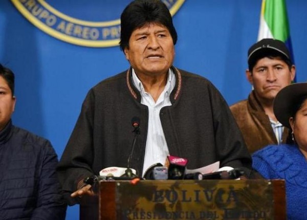 Evo Morales Golpe Conferencia