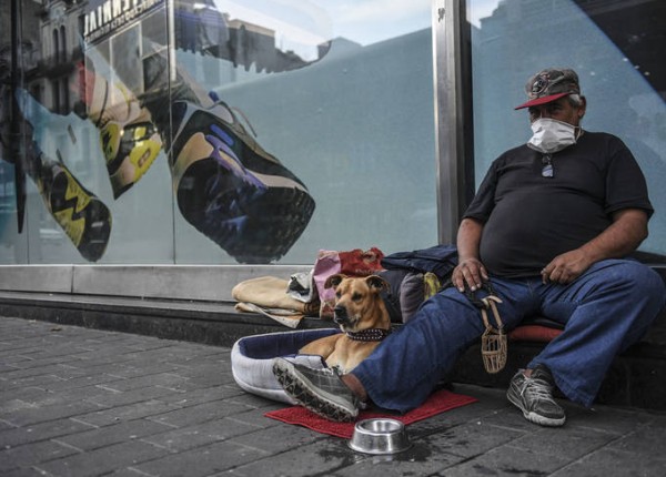 Hombre en situacion de calle