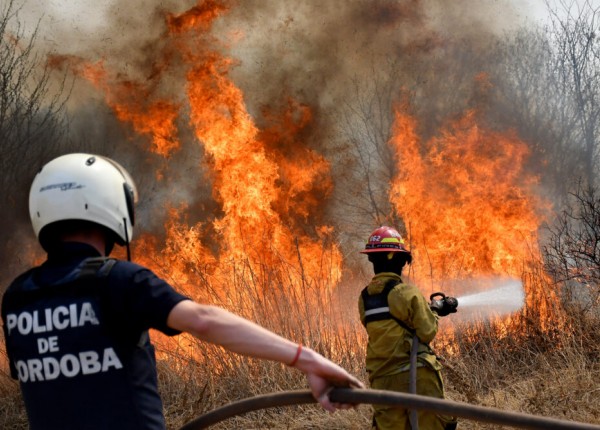 Incendios forestales Córdoba