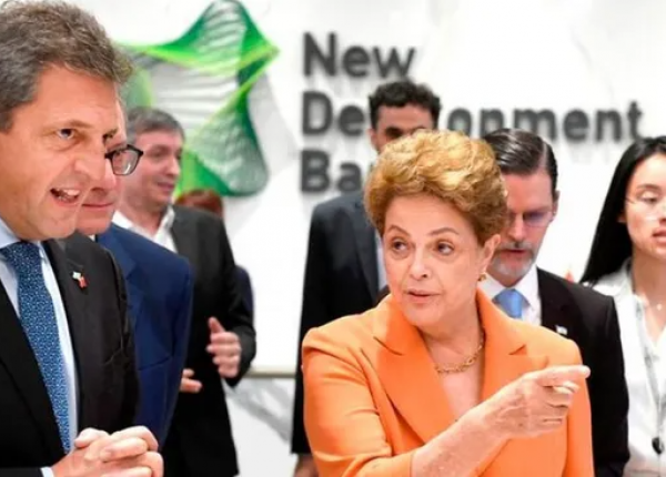Sergio Massa y Dilma Rousseff